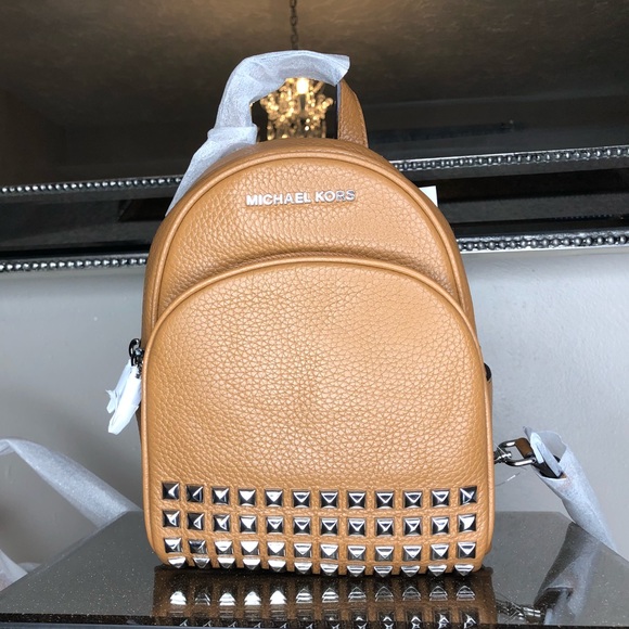 Michael Kors Handbags - Last one🔥 Michael Kors Abbey XS studded Backpack